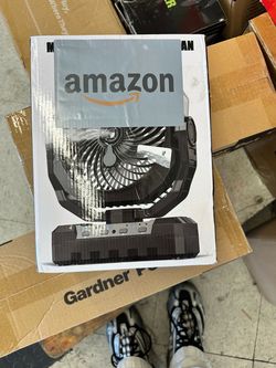 Portable Misting Fan in Box