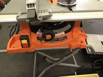 Ridgid 10” Table Saw