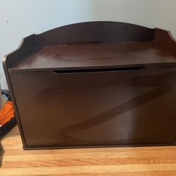 Brand New Wood Toy Box