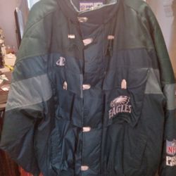 Philadelphia Eagles Vintage Proline Logo Athletic Jacket  XL 