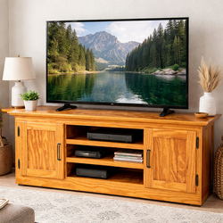 Southern Yellow Pine TV Console