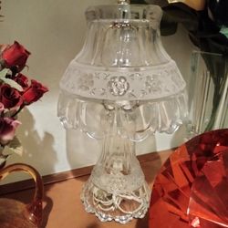 Large Crystal Lamps Work Perfect $80 Each I Have Two