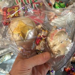 Vintage Hand Blown Xmas Ornaments