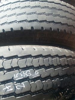 LT215 85 16 two truck tires for $30
