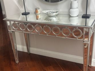 Mirrored Console Table
