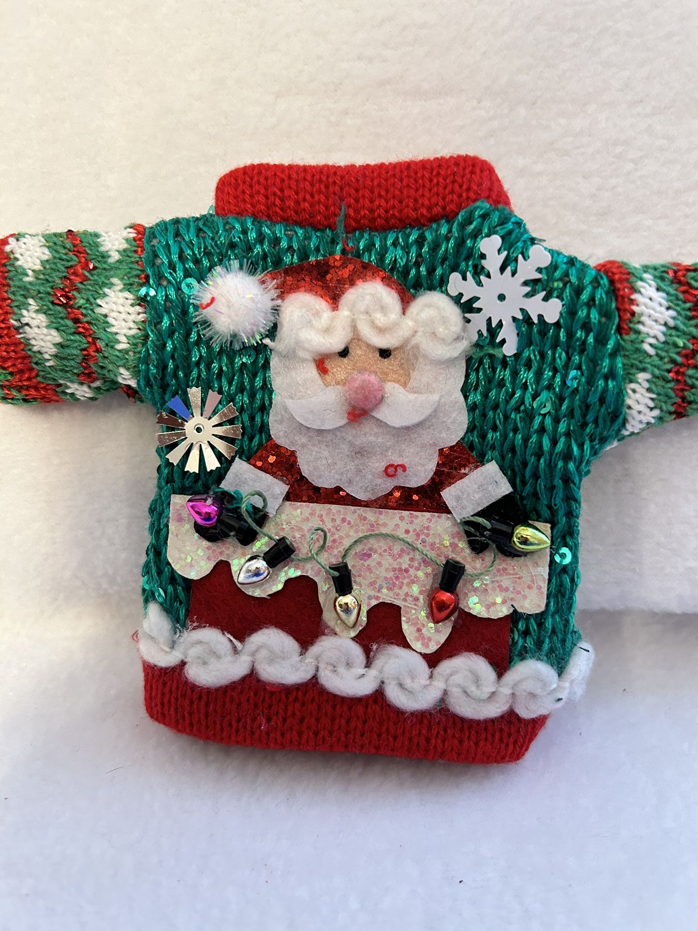 Elf Village Couture Santa Sweater
