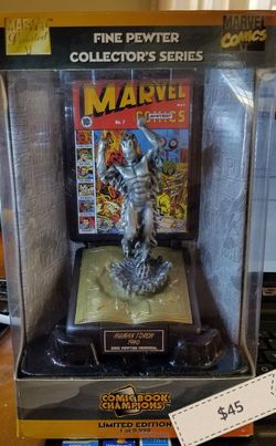 Marvel Comics Limited fine Pewter collectors series The Human Torch 1940
