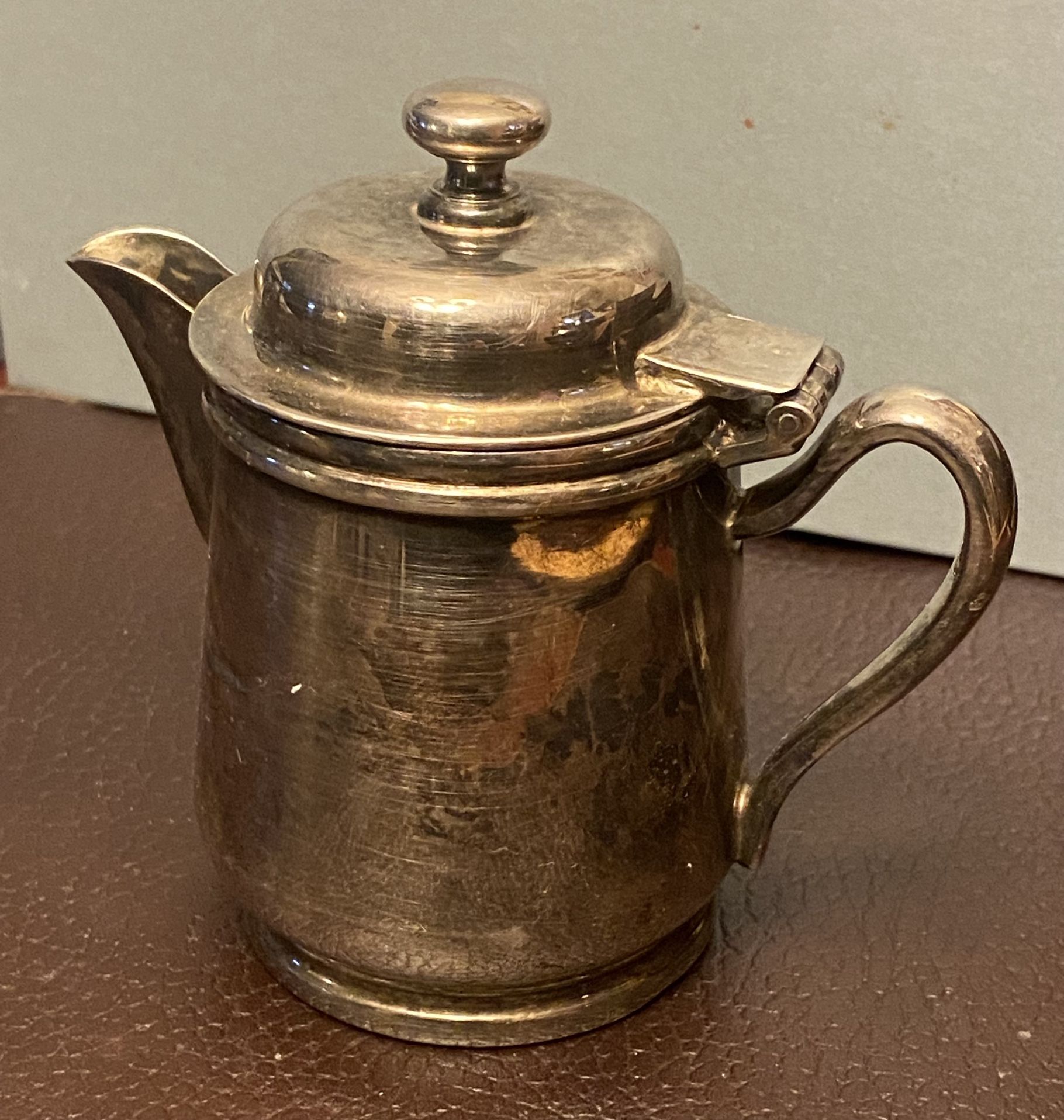 Vintage Silver Plated 4 Inch Kitchen Stuff Collectible