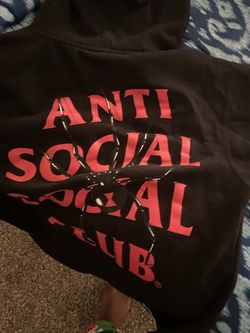 Anti Social Hoodie Size M