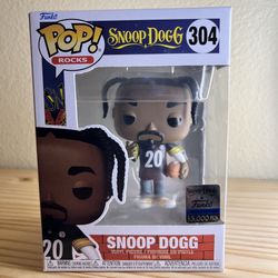 Snoop Dogg In Steelers Jersey Funko Pop! Exclusive 