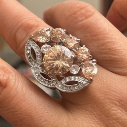 High Quality Swarovski Crystal Ring 