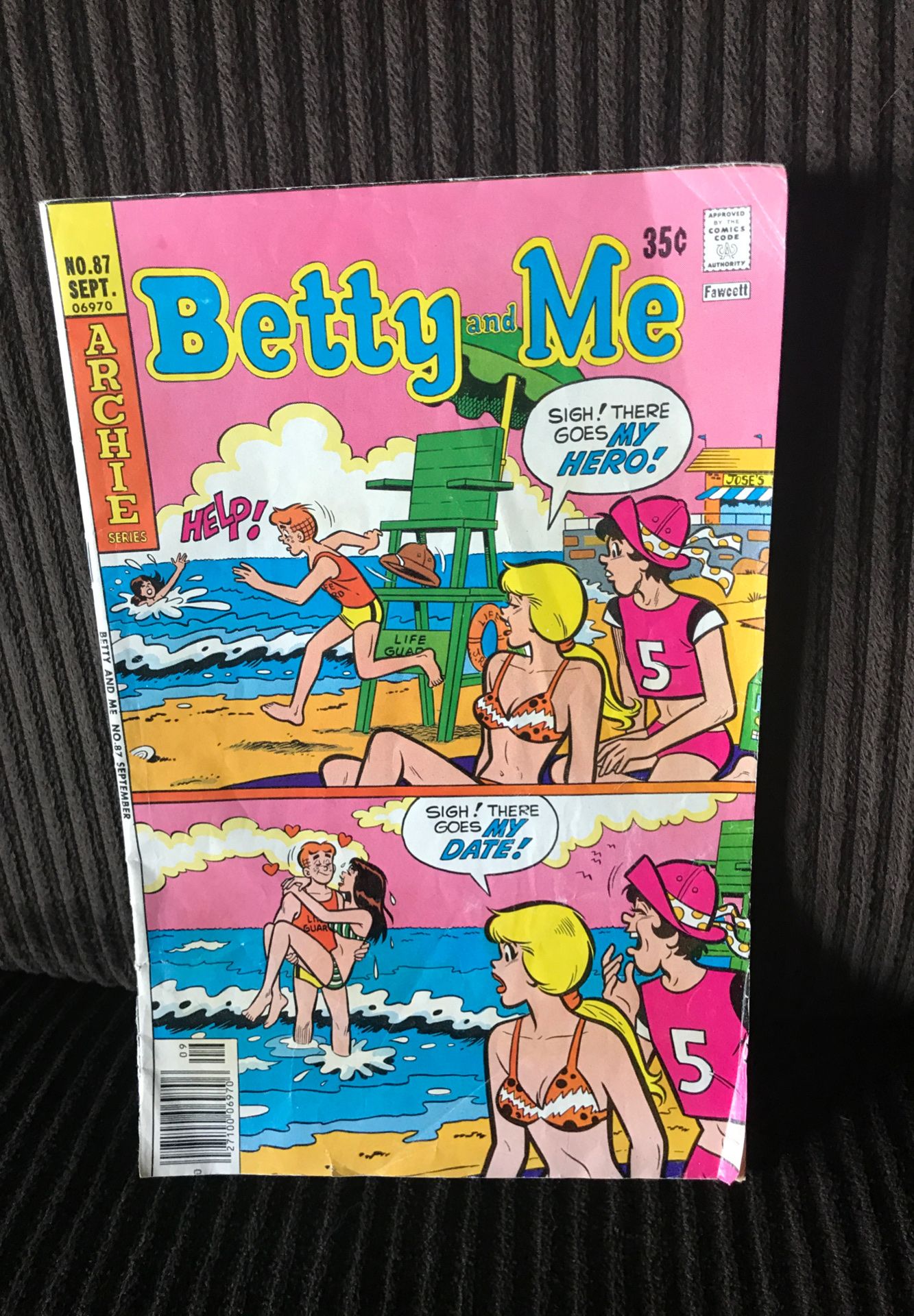 Archie Comic Book Betty and Me