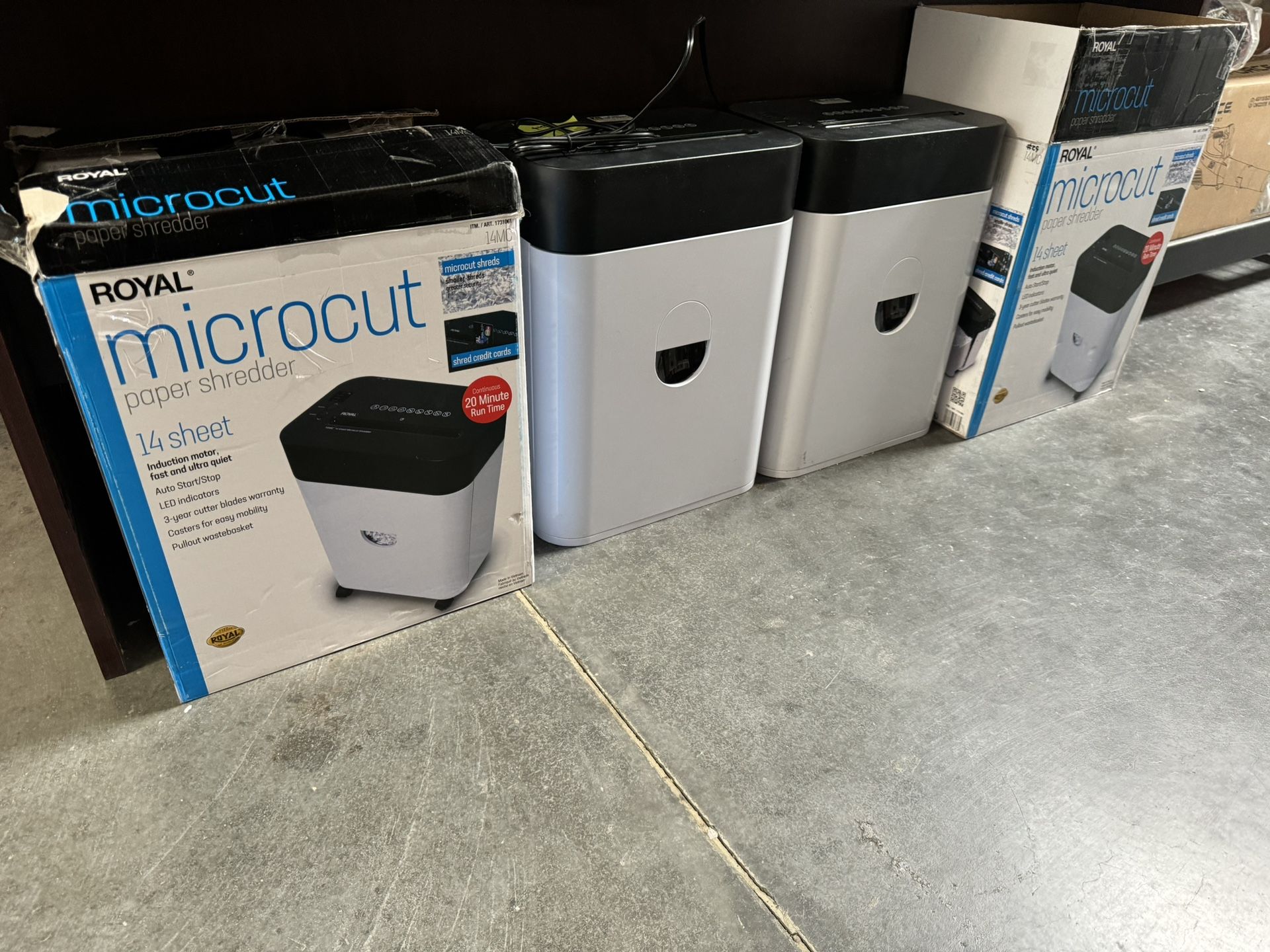 ROYAL MICROCUT PAPER SHREDDER 14 SHEET