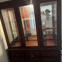 Wooden hutch