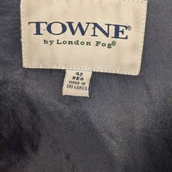 London Fog Towne Size 42 Raincoat With Liner