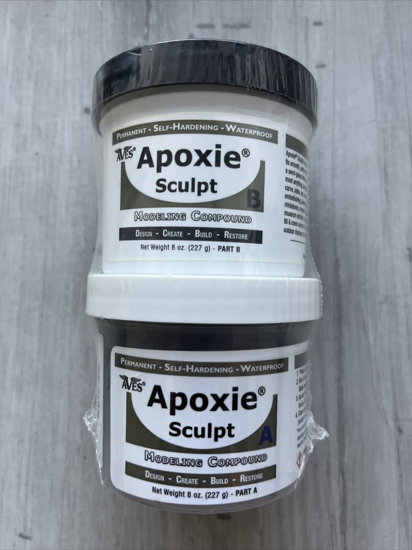 Apoxie Sculpt 1 lb. Natural, 2 Part Modeling Compound A & B