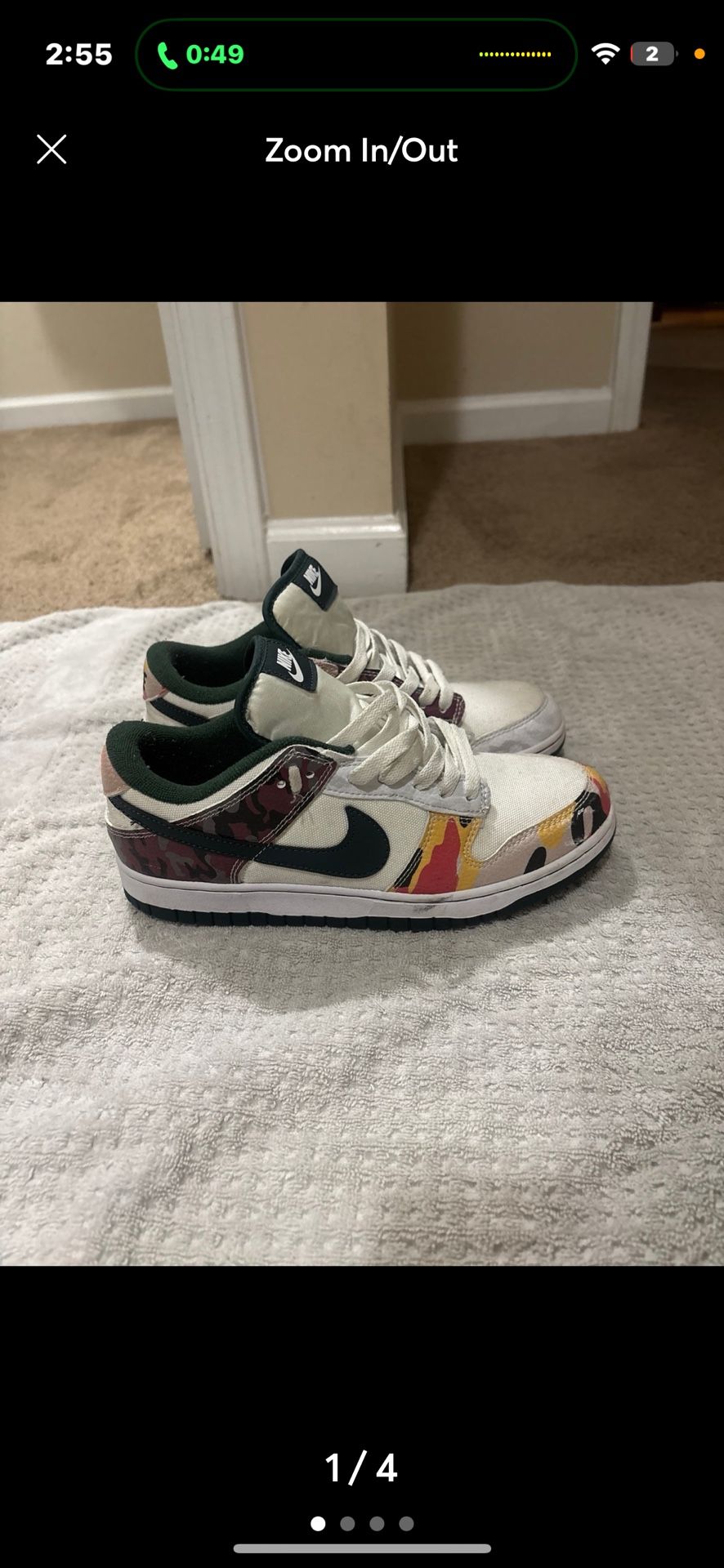 Nike Dunk Camo
