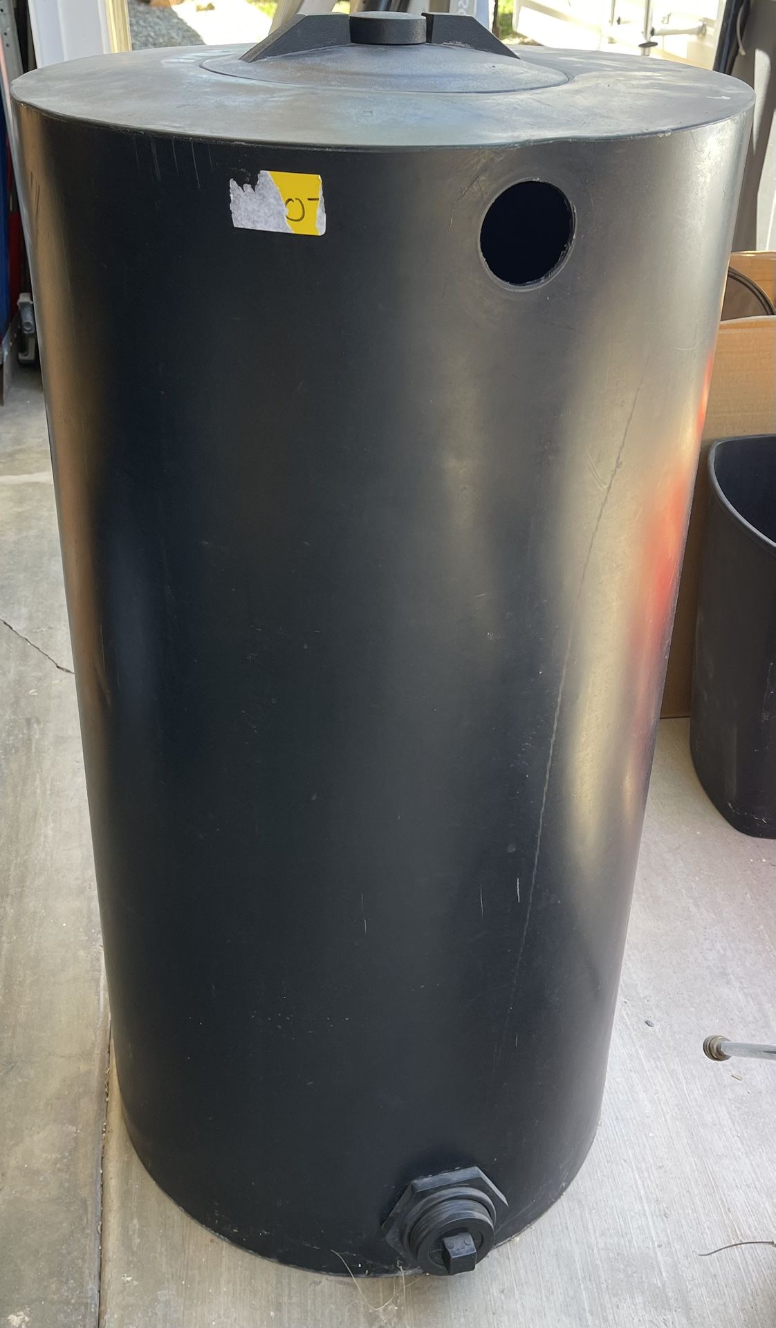48g Black Chemtainer Tank