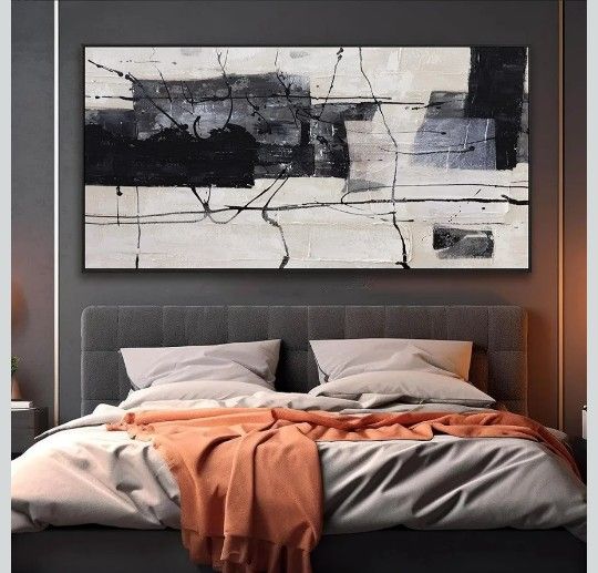 29x58 Black/White Wall Art **NEW**