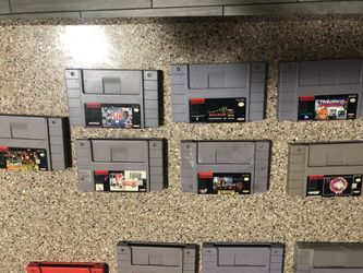 Super Nintendo games
