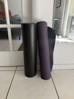Foam Roller + Yoga Mat Bundle