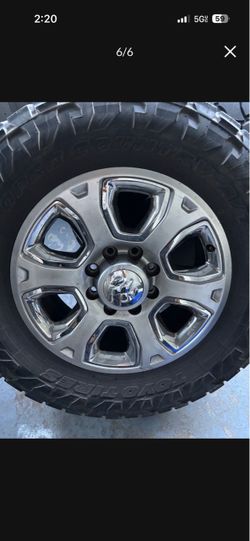 Rims and tires dodge ram 20”