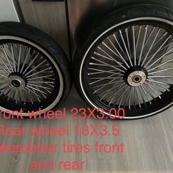 2015 to 2018 Harley Davidson rims tires