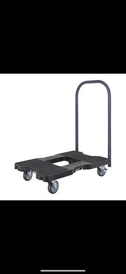 SNAP-LOC  Push Cart Dolly Black/gray