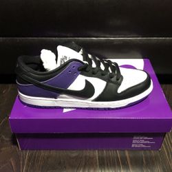 NIKE SB DUNK LOW COURT PURPLE $160
