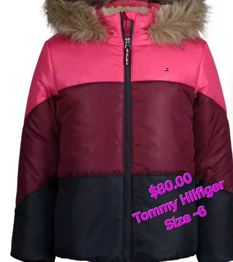 Tommy Hilfiger Little Girl Jacket Size 6