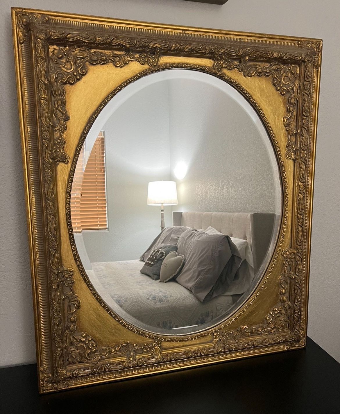 Gold Antique Mirror By Bombay Company