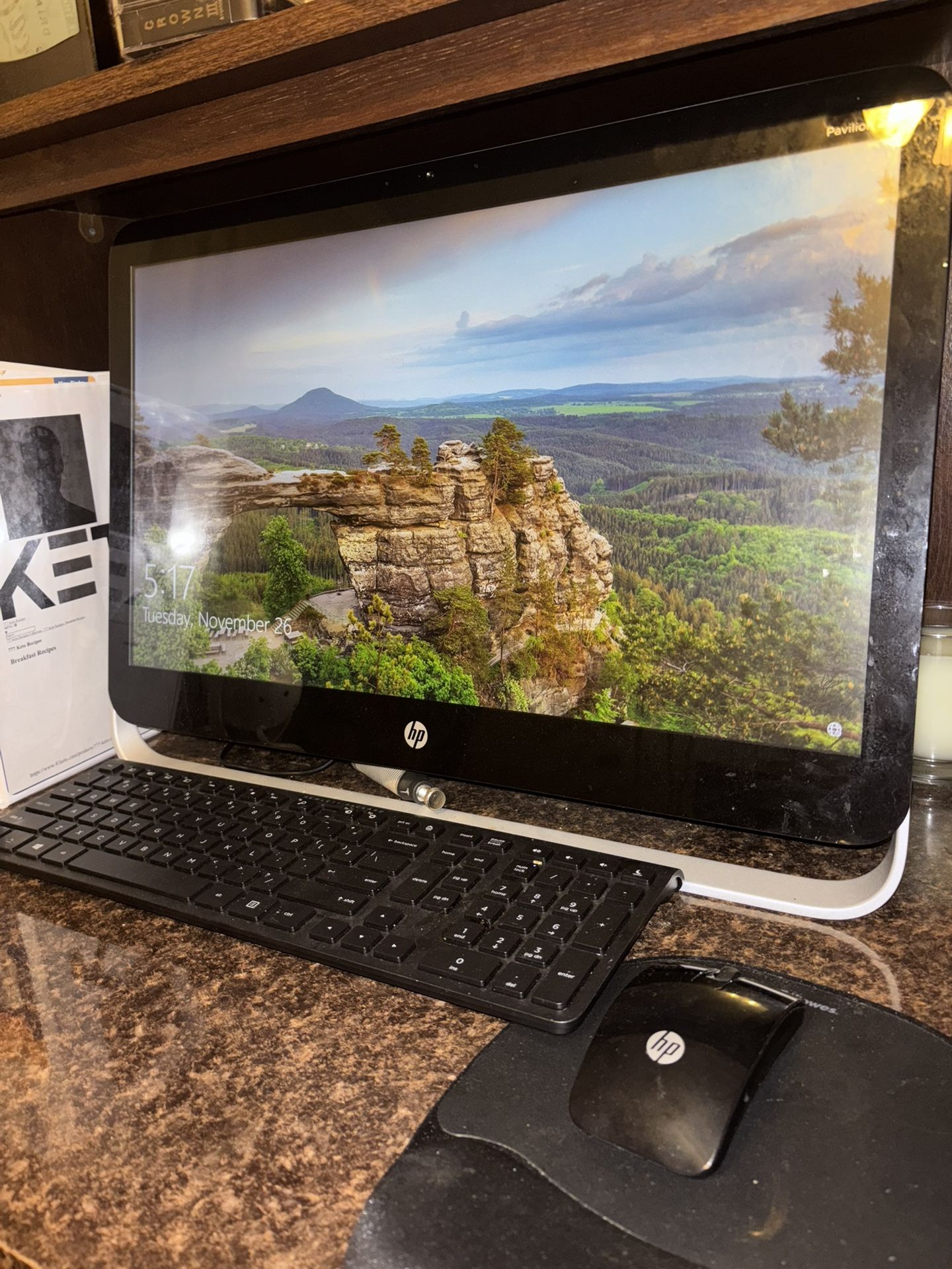 HP Pavilion 23" Screen All-in-One Desktop Computer(READ DESCRIPTION)