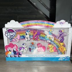 My Little Pony Rainbow Equestria Favorites Mini Collection Set OF 10 Ponies NEW