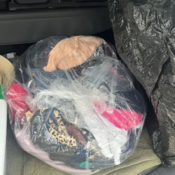 FREE Very Large Bag Of Woman Clothes +basinet