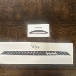 Apple Magic Keyboard & Mouse