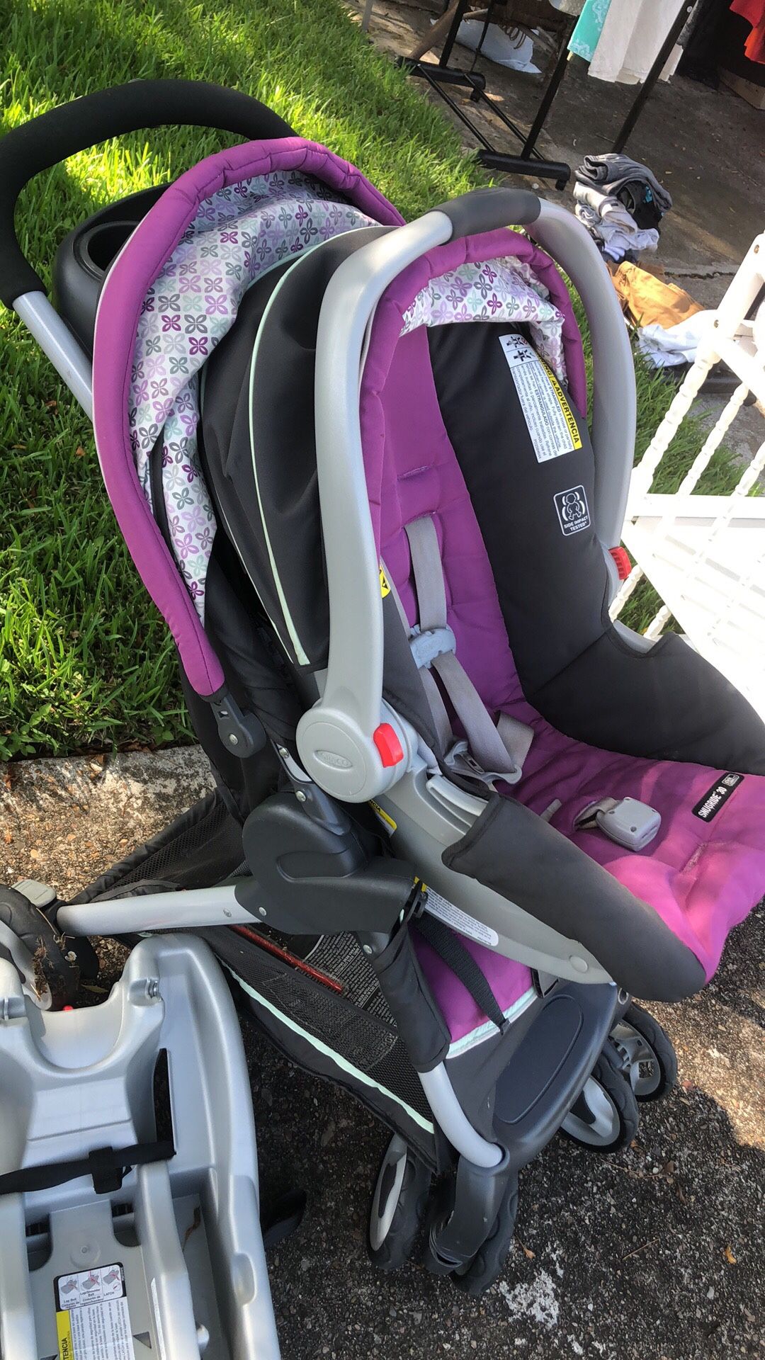 Stroller and car seat Graco