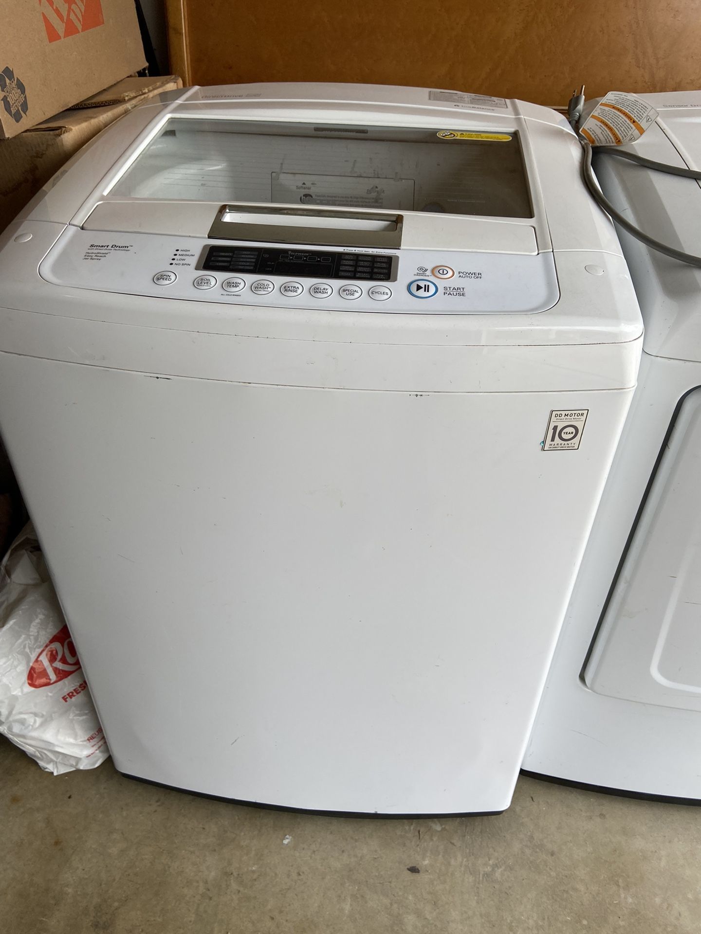 Washer And Dryer