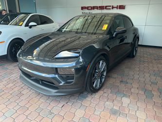 Porsche Macan EV SUV – Dark Gray