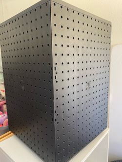 4-Sided Vendor Revolving 14"W x 20"H pegboard ❤️⬇️read description b4 inquiring