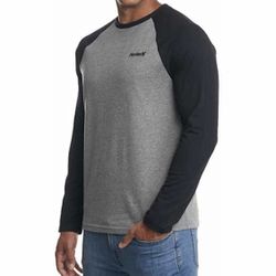 HURLEY (XL) RAGLAN TEE NEW