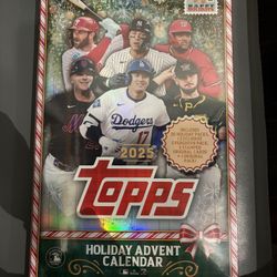 2025 TOPPS ADVENT CALENDAR 