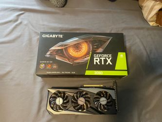 Gigabyte RTX 3060 OC 12gb Triple Fan GPU