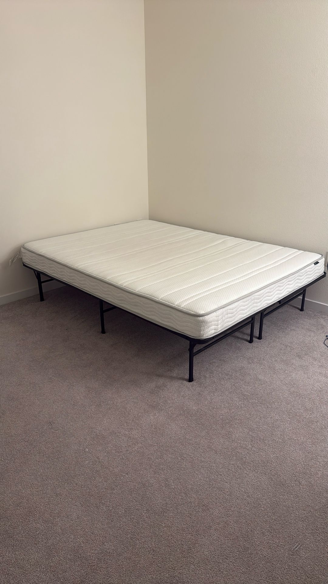 IKEA Mattress Zinus With Bed Frame For move Out Sale