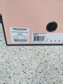 Pink dolphin blaze of glory puma size 10 original box perfect condition