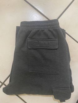 Grey Cargo Sweats