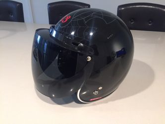 Bobber style helmet