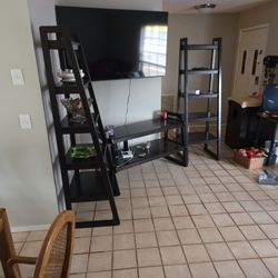 Solid Wood Entertainment Set