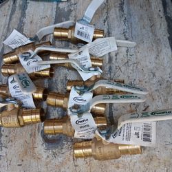 Proflo 1 Inch Brass Ball Valve  X10 Pcs
