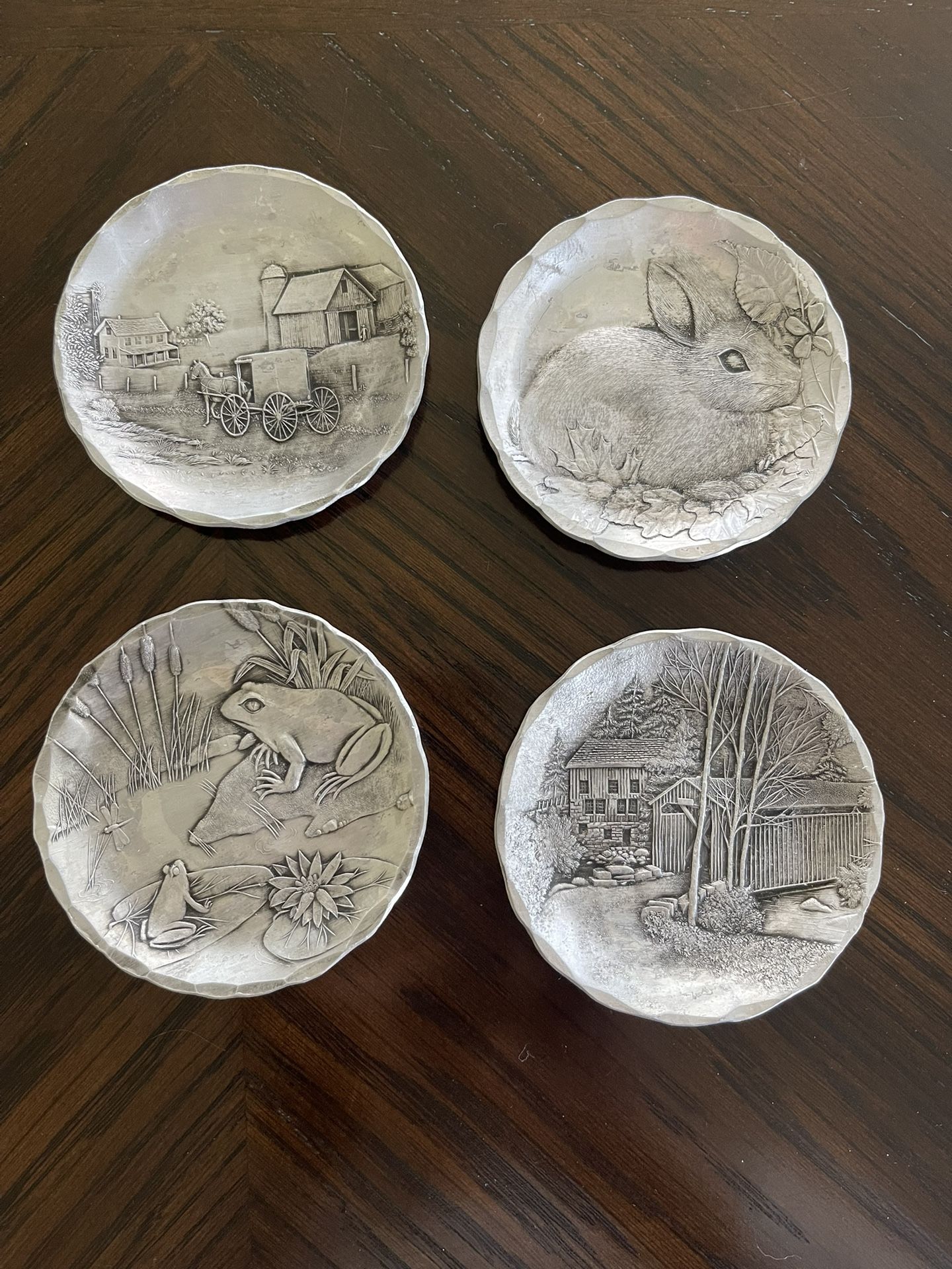 Vintage Wendell August Forge Coasters