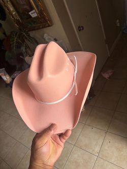 Cowgirl hat, pink brand new, never use